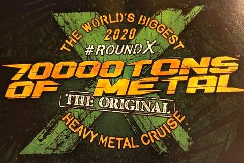 【速報リポート】世界最大のメタル・クルーズ『70000 TONS OF METAL 2020』初日