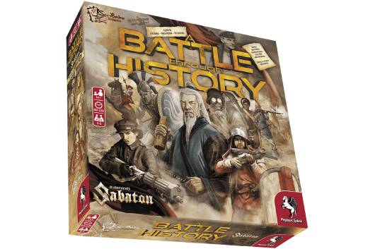 スウェーデンの人気メタル・バンドSABATONがボードゲームを発売！ その名も『A BATTLE THROUGH HISTORY』！
