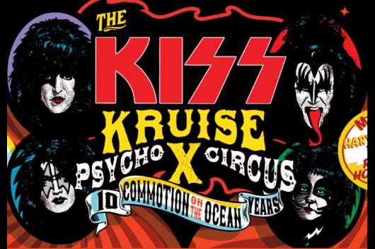 KISSが『KISS KRUISE X』で航海中！ ”She's So European” と ”We