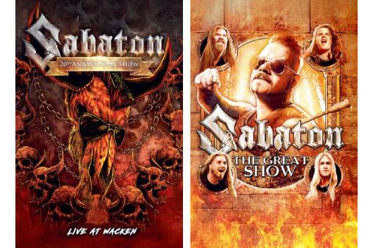 SABATONが11月19日に2つのライヴ映像作品をリリース！