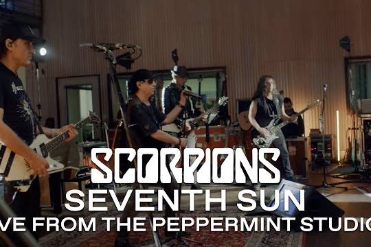 SCORPIONSが新作「ROCK BELIEVER」からのスタジオ・ライヴ映像第4弾 ”Seventh Sun” を公開！