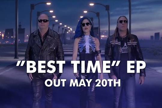 HELLOWEENが5月20日発売のシングル ”Best Time（2022 remix）” のMV予告編をアップ！ アリッサ・ホワイト・グルーズがカメオ出演！