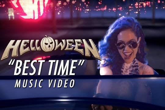 HELLOWEENが ”Best Time（2022 remix）” のMVをプレミア公開！ アリッサ・ホワイト・グルーズがカメオ出演！