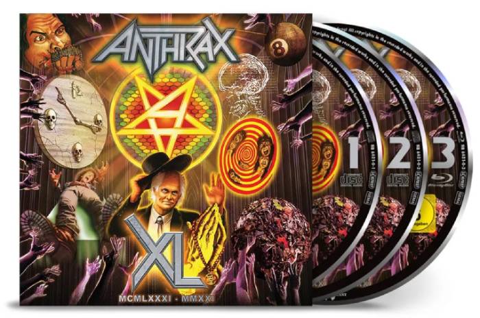 ANTHRAXの40周年記念配信ライヴの模様がBlu-ray＋CDとなって7月にリリース！ | NEWS | BURRN! ONLINE