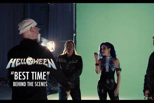アリッサ・ホワイト・グルーズがカメオ出演したHELLOWEEN ”Best Time（2022 remix）” のMVメイキング映像が公開！