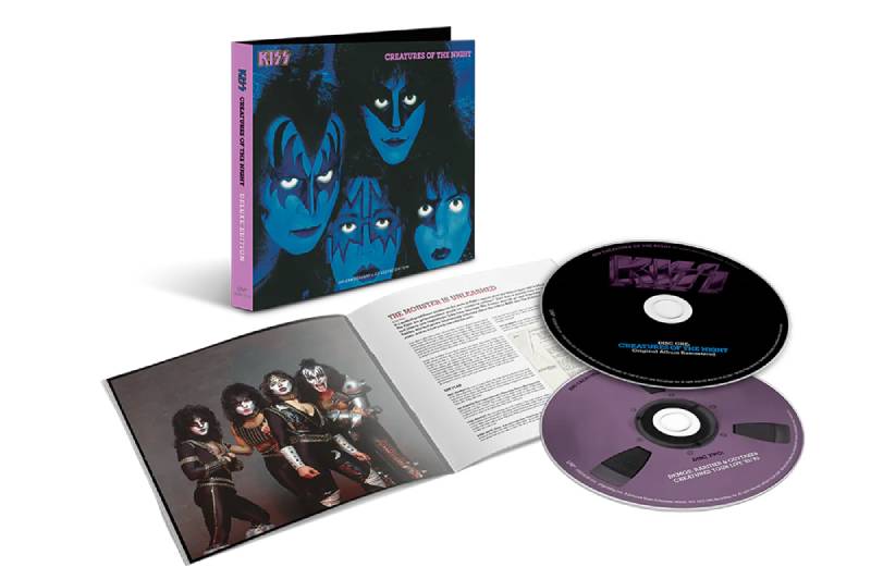 KISS「CREATURES OF THE NIGHT」の40周年記念エディションの日本盤が11月18日に同時発売決定！