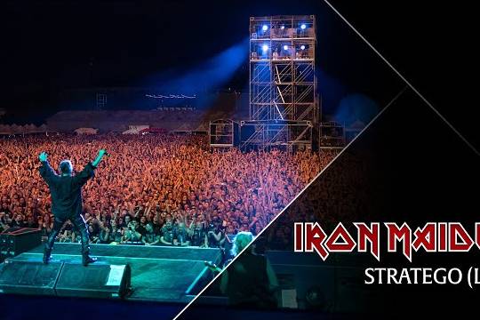 IRON MAIDENが世界中のファンに捧げる ”Stratego” のライヴ映像をアップ！