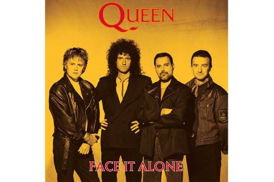 QUEENがフレディ・マーキュリーと共に録音していた未発表曲 ”Face It Alone” をニュー・シングルとしてリリース！