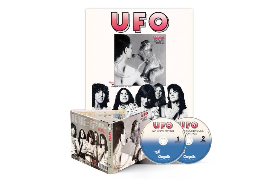 UFOの1975年作品「NO HEAVY PETTING」が2CD/3LPのデラックス・エディションとなって1月に登場！