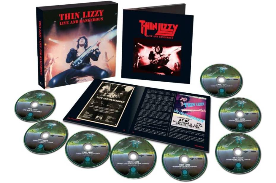 THIN LIZZYの名盤ライヴ「LIVE AND DANGEROUS」の8CDボックスセットが1月に発売！ 「LIFE」も同時にリマスター再発！ |  NEWS | BURRN! ONLINE