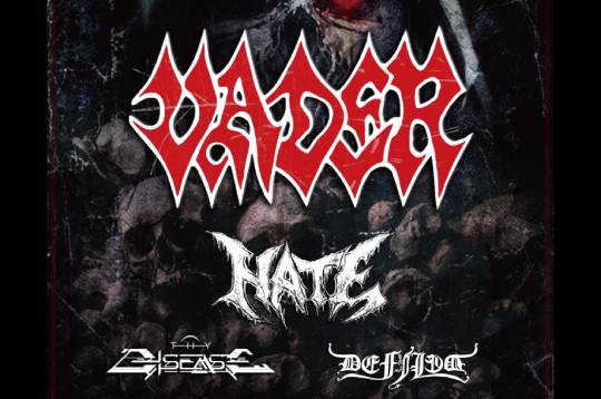 VADERの来日公演が6月に決定！ 同じくポーランドのHATE、THY DISEASEと共に東名阪をツアー！ | NEWS | BURRN!  ONLINE