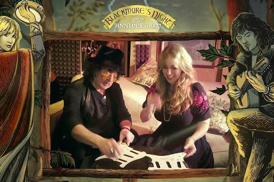 BLACKMORE'S NIGHTがリッチー・ブラックモア直筆サイン入りギター・プレゼント企画を実施！