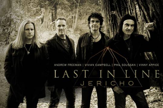 ヴィヴィアン・キャンベル、ヴィニー・アピス、フィル・スーザンらによるLAST IN LINEが発売間近の新作「JERICHO」から新たなシングルをリリース！