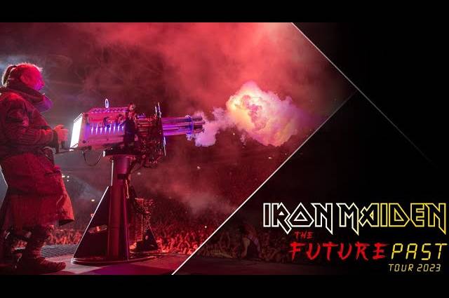 IRON MAIDENが『THE FUTURE PAST TOUR 2023』の初日スロヴェニア公演のリキャップ映像をアップ！