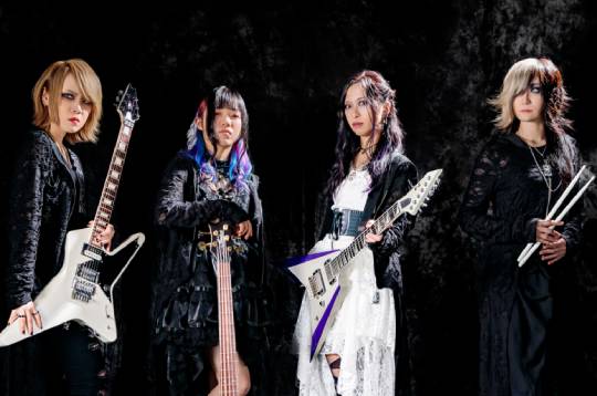北海道のガールズ・メタル・バンドArkRoyalが7月12日に1stフル