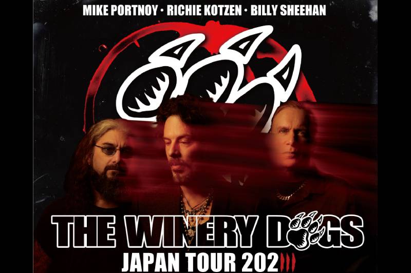 THE WINERY DOGSの来日公演が11月に決定！ 東名阪＋広島で実施！