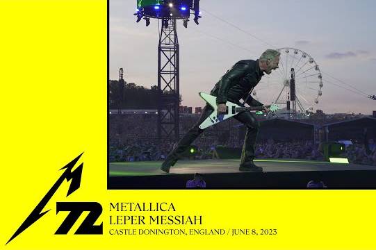 METALLICAが6月8日の英国『DOWNLOAD FESTIVAL』でのライヴから ”Leper Messiah” のプロショット映像を公開！