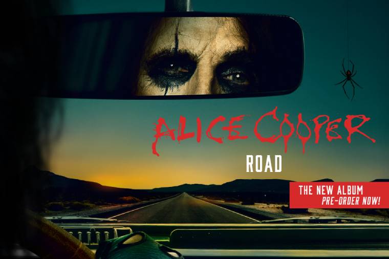 アリス・クーパーが8月にニュー・アルバム「ROAD」をリリース！ 先行シングル ”I'm Alice” のMVが公開中！