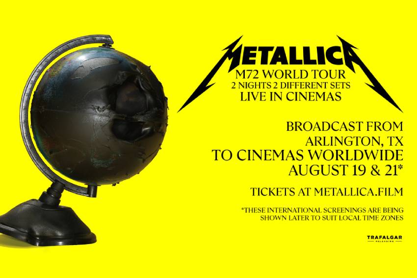 METALLICAの8月19日＆21日の米テキサス公演が日本全国の映画館で上映決定！ NEWS BURRN! ONLINE