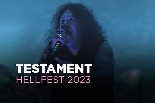 TESTAMENTの『HELLFEST 2023』出演時のパフォーマンスをフル収録したプロショット映像がアップ！