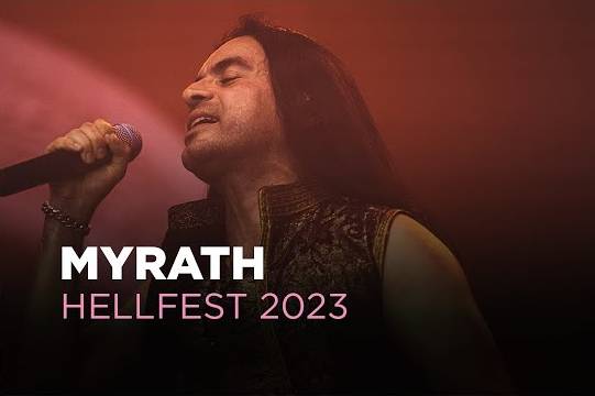 チュニジアのメロディック・メタル・バンドMYRATHの『HELLFEST 2023』でのセットをフル収録したプロショット映像がアップ！
