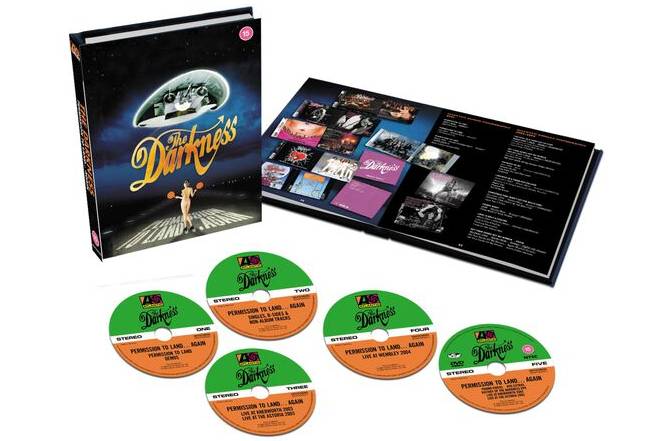 THE DARKNESSのデビュー作「PERMISSION TO LAND」の20周年記念盤4CD+DVDが10月に登場！