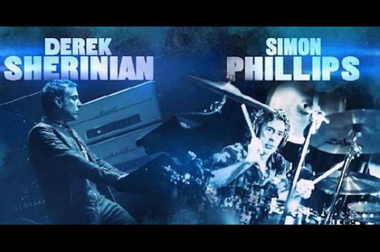 デレク・シェリニアンとサイモン・フィリップスが共演したライヴ・アルバム「SHERINIAN/PHILLIPS LIVE」が8月にリリース！