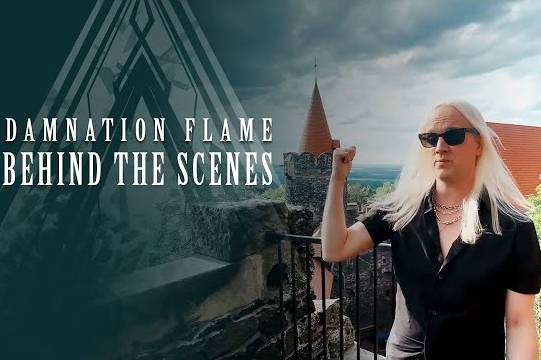 AMARANTHEが最新シングル ”Damnation Flame” のMV製作の舞台裏映像をアップ！
