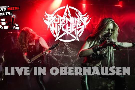BURNING WITCHESが ”Unleash The Beast” のライヴ映像をアップ