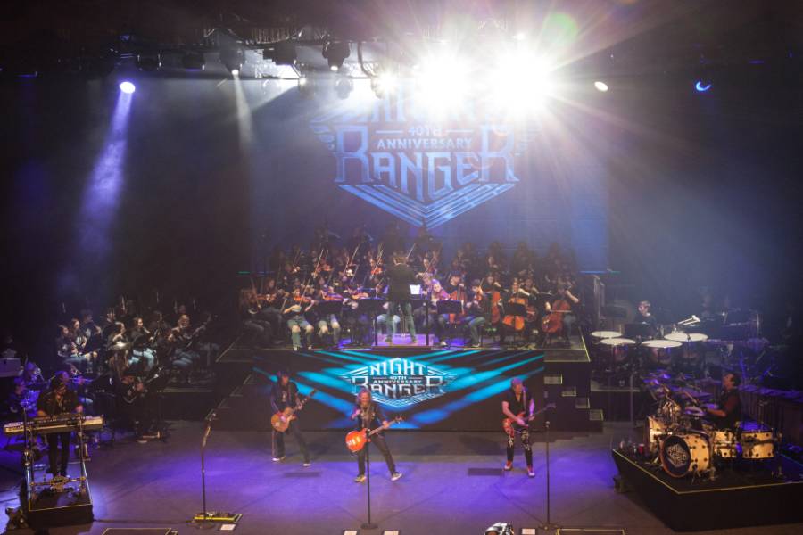 NIGHT RANGERがオーケストラとの共演コンサートを収録したライヴ作品を10月にリリース！