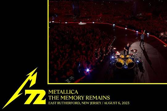 METALLICAが8月6日のニュージャージー公演2日目からさらに ”The Memory Remains” のプロショット映像を公開！