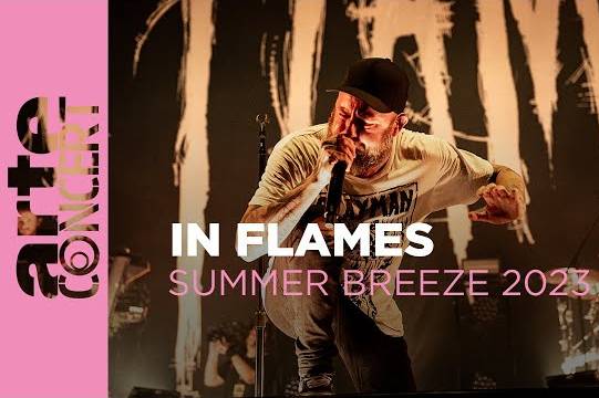 IN FLAMESの『SUMMER BREEZE 2023』でのパフォーマンスをフル収録したプロショット映像がアップ！