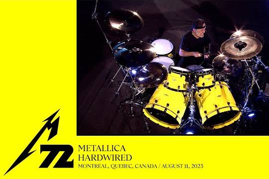 METALLICAが8月11日のモントリオール公演から ”Hardwired” のプロショット映像をアップ！