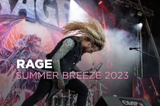 RAGEの『SUMMER BREEZE 2023』でのステージを収めたプロショット映像が公開！