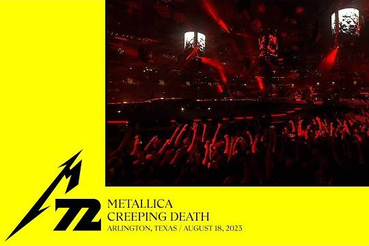 METALLICAが8月18日のテキサス公演からさらに ”Creeping Death” のプロショット映像を公開！