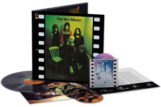 YES「THE YES ALBUM」のスーパー・デラックス・エディション4CD+LP+Blu-rayが12月に登場！