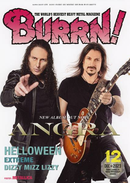 ANGRAが表紙＆巻頭大特集！ HELLOWEEN、EXTREME、DIZZY MIZZ