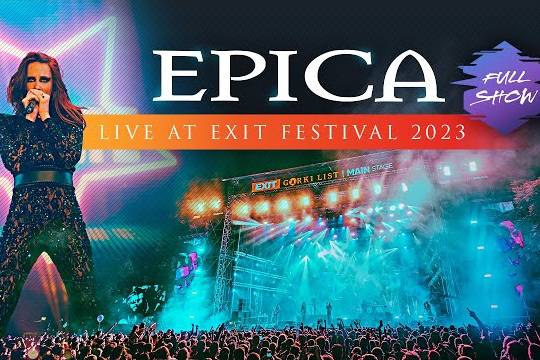 EPICAが『EXIT FESTIVAL 2023』でのステージをフル収録したプロショット映像を公開！