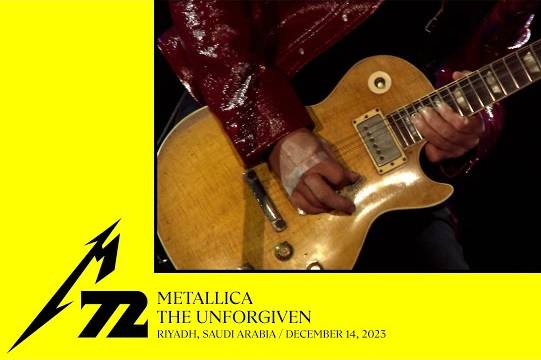 METALLICAが12月14日の初のサウジアラビア公演から ”The Unforgiven” のプロショット映像を公開！