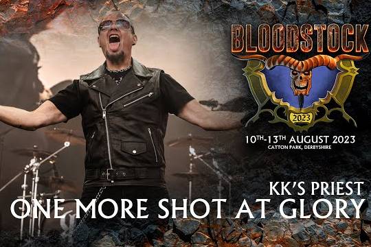 KK'S PRIESTの『BLOODSTOCK OPEN AIR 2023』のステージからさらに ”One More Shot At Glory” のプロショット映像が公開！