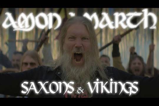 AMON AMARTHがSAXONとコラボした ”Saxons And Vikings” のMVメイキング映像をアップ！