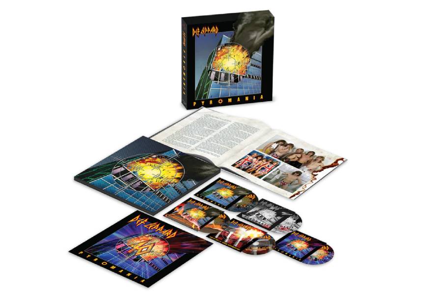 DEF LEPPARD「PYROMANIA」の40周年記念盤4CD+Blu-rayが4月26日に世界 
