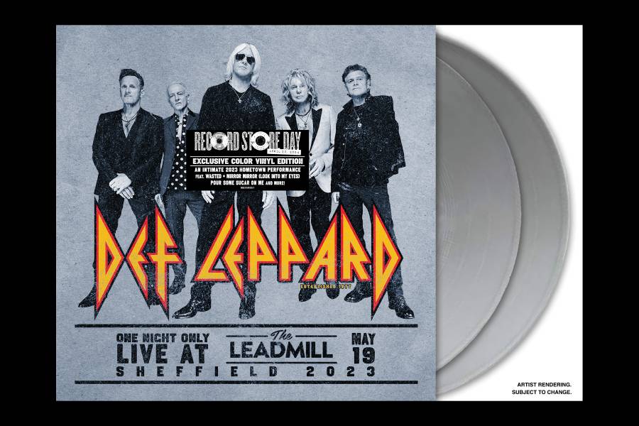 DEF LEPPARDが4/20のレコード・ストア・デイにライヴ・アルバム「LIVE AT LEADMILL」をリリース！
