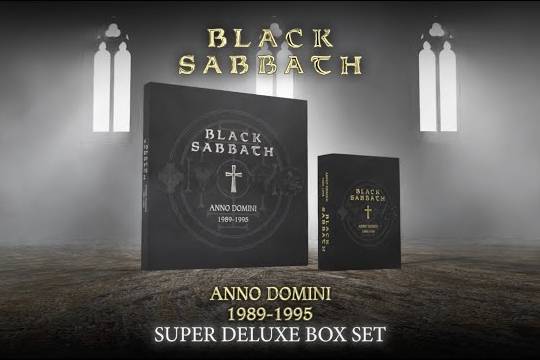 5月に発売されるトニー・マーティン時代のBLACK SABBATHのボックスセット「ANNO DOMINI 1989-1995」の開封動画が公開！