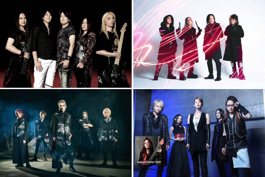 GALNERYUS、摩天楼オペラ、SEX MACHINEGUNS、LIV MOONの4バンドが競演する『PURE ROCK JAPAN LIVE 2024』が6/15に開催！