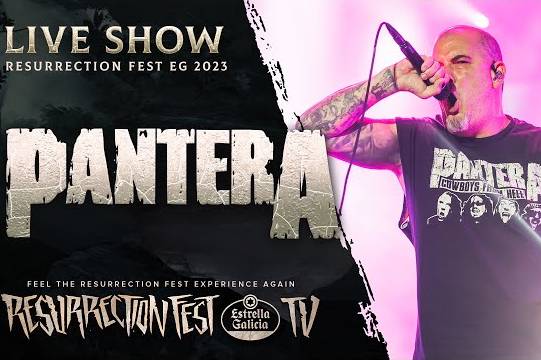 PANTERAの『RESURRECTION FEST 2023』でのパフォーマンスを捉えたプロショット映像が公開！