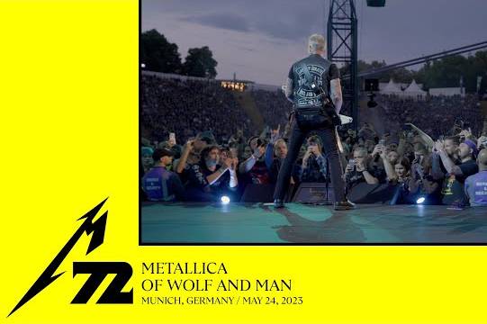 METALLICAが5/24ドイツ公演から ”Of Wolf And Man” ”Master Of Puppets” のプロショット映像を公開！