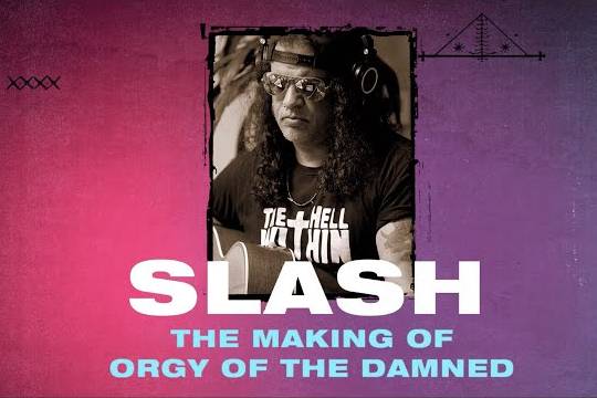 スラッシュが最新アルバム「ORGY OF THE DAMNED」のメイキング動画のエピソード2をアップ！