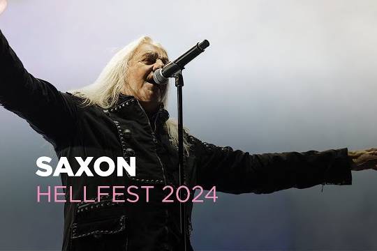 SAXONの『HELLFEST 2024』でのパフォーマンスをフル収録したプロショット映像が公開！
