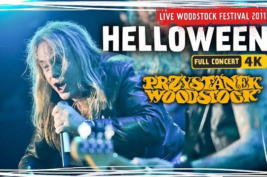 HELLOWEENの2011年の『WOODSTOCK FESTIVAL POLAND』でのパフォーマンスをフル収録したプロショット映像が公開！